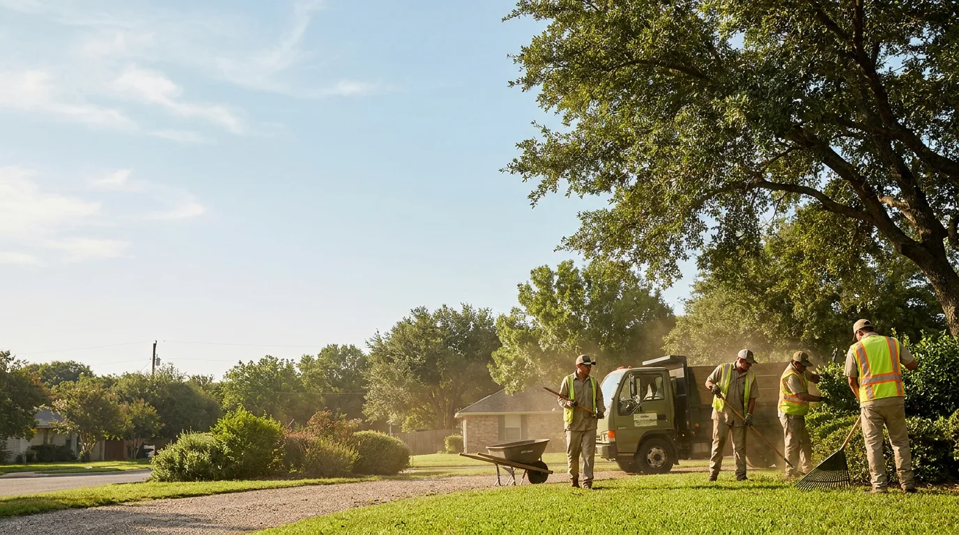 Landscaping in Bertram, TX near me